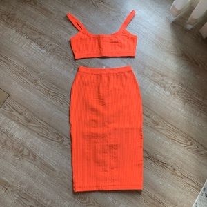 FINAL PRICE Neon Orange Bandage Set